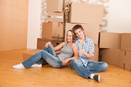 Removal team planning a local move in Elmpark