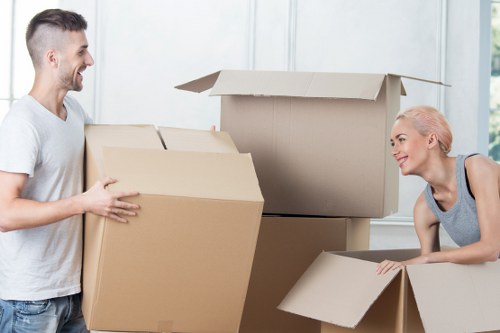 Local movers handling access and parking challenges during an Elmpark move