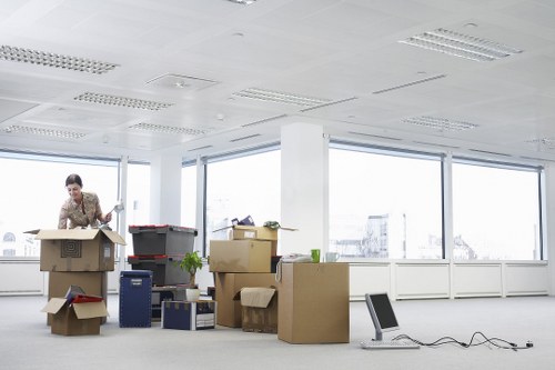 Public liability insurance and careful handling during an Elmpark moving service